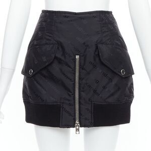 Alexander Wang Nylon Bomber Mini Skirt